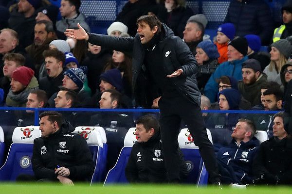 Conte worked with Pogba at Juventus (Feb. 11, 2018 - Source: Julian Finney/Getty Images Europe)